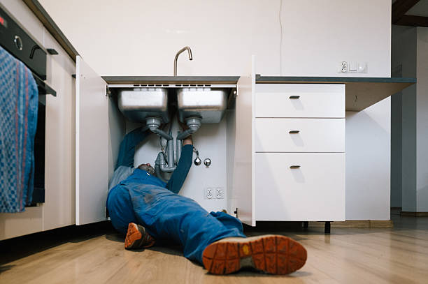Professional Drain Cleaning technician working in North Chatham, NY